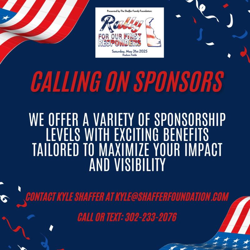 sponsor, rally, first responders
